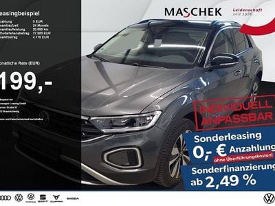 Gebraucht VW T-Roc Goal 150 PS (110 kW) 2025 Indiumgrau metallic schwarz SUV