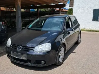 Używany VW Golf V Edition 122 KM (89 kW) 2007 Czarny Sedan/Limuzyna