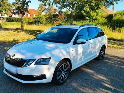 Gebraucht Skoda Octavia Soleil 150 PS (110 kW) 2020 Weiß Kombi