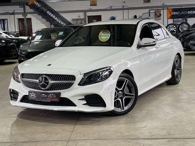 Usata Mercedes C300 AMG line 258 CV (189 kW) 2019 Bianco Berlina