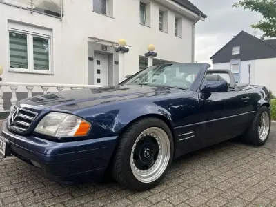Brugt Mercedes SL320 Edition 231 HK (169 kW) 1996 Blå Cabriolet