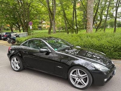 Usata Mercedes SLK200 Edition 184 CV (135 kW) 2011 Nero Cabrio