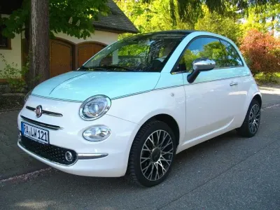Gebraucht Fiat 500C Collezione 69 PS (50 kW) 2019 Weiß Cabrio
