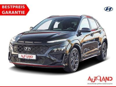 Gebraucht Hyundai Kona N Line 199 PS (146 kW) 2023 Schwarz SUV