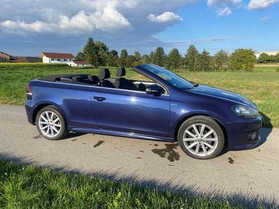 Gebraucht VW Golf Cabriolet LOUNGE 105 PS (77 kW) 2016 Blau Cabrio