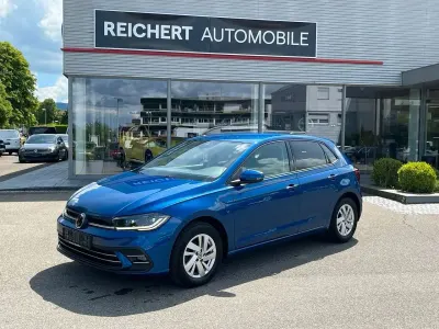 Gebraucht VW Polo Style 110 PS (80 kW) 2022 Blau Kleinwagen