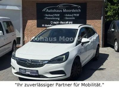 Gebraucht Opel Astra Business 110 PS (80 kW) 2019 Weiß Kombi