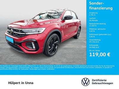 Gebraucht VW T-Roc R-line 150 PS (110 kW) 2025 Rot SUV