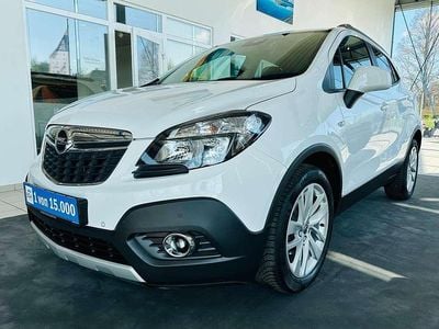 Gebraucht Opel Mokka X 140 PS (102 kW) 2015 Schneeweiss/summitwhite/arctic SUV