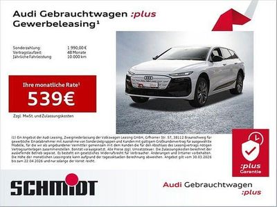 Gebraucht Audi A6 e-tron S-Line 314 kW (428 PS) 2025 Gletscherweiß metallic Kombi