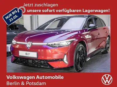 Nouvelle VW ID.7 GTX 250 kW (340 ch) 2026 Rouge Break
