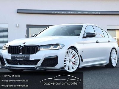 Gebraucht BMW 550 740 PS (544 kW) 2020 Perlmutt weiß foliert Limousine