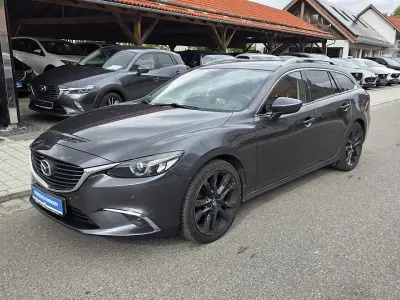 Gebraucht Mazda 6 Sports-Line 175 PS (128 kW) 2016 Graphitgrau metallic Kombi