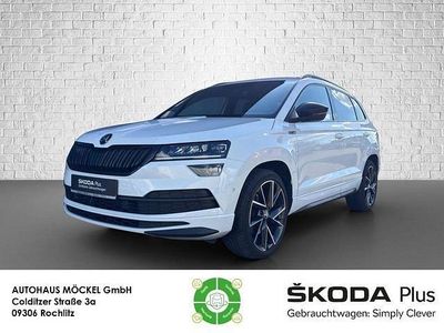 Second-hand Skoda Karoq SportLine 190 CP (139 kW) 2021 Alb SUV