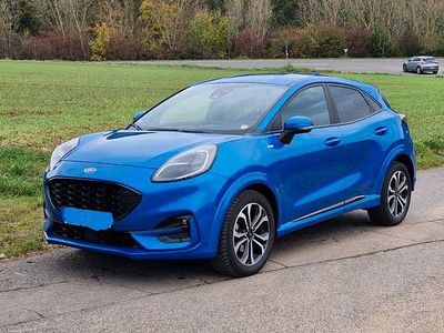 Blau Gebraucht 2021 Ford Puma ST-Line X SUV | 16.990 € (Fairer Preis)