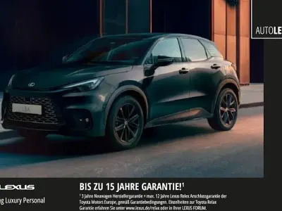 Neu Lexus LBX 136 PS (100 kW) 2026 Schwarz (mysticschwarz) SUV