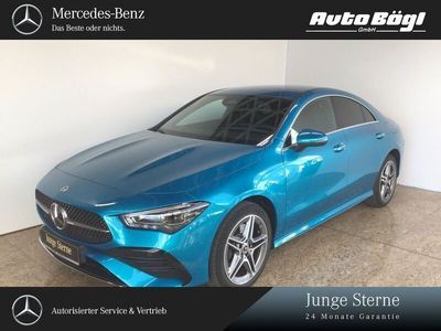 Gebraucht Mercedes CLA250e AMG line 163 PS (119 kW) 2023 Lack hyperblau Limousine