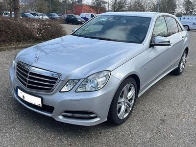 Brugt Mercedes E250 Avantgarde 204 HK (150 kW) 2010 Sølv Sedan