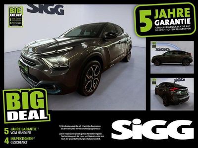 Gebraucht Citroën e-C4 Shine 100 kW (136 PS) 2023 Platiniumgrau metalliclackie Limousine