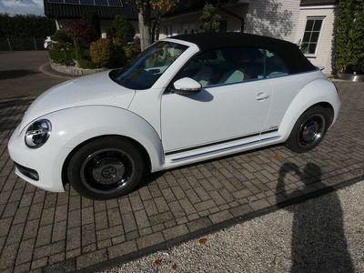 gebraucht VW Beetle Cabrio Weiss 105 PS