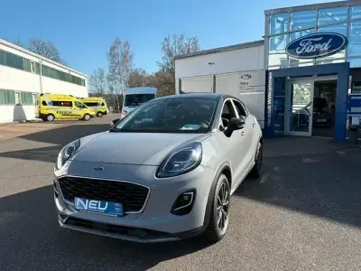 Usata Ford Puma Titanium 125 CV (91 kW) 2021 Grigio Utilitaria