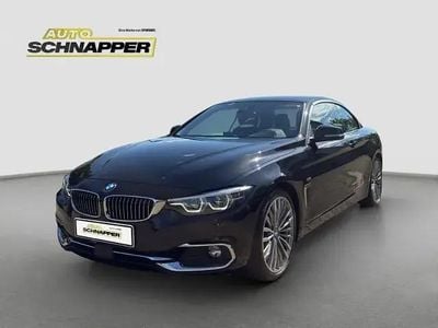 Brugt BMW 420 Luxury Line 135 HK (99 kW) 2017 Sort Cabriolet