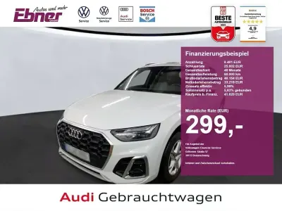 Gebraucht Audi Q5 S-Line 204 PS (150 kW) 2023 Weiß SUV