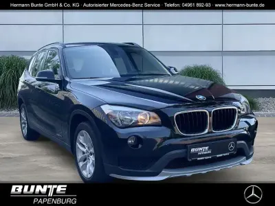 Gebraucht BMW X1 Advantage 143 PS (105 kW) 2015 Schwarz (schwarz) SUV
