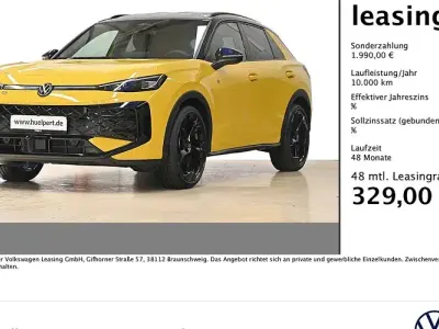 Neu VW T-Roc R-line 150 PS (110 kW) 2026 Canary yellow uni schwarz uni SUV