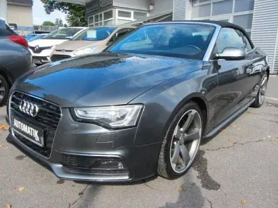 Gebraucht Audi A5 Cabriolet S-Line 245 PS (180 kW) 2012 Daytonagrau Cabrio