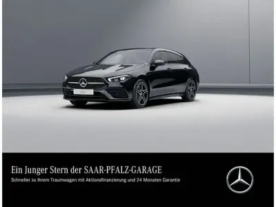 Gebraucht Mercedes CLA250e Shooting Brake AMG 160 PS (117 kW) 2021 Unilack nachtschwarz Kombi