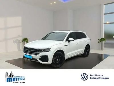 Gebraucht VW Touareg R-line 286 PS (210 kW) 2018 Weiß SUV