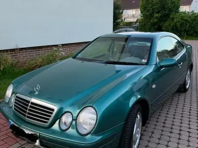 Gebraucht Mercedes CLK200 Elegance 136 PS (100 kW) 1998 Grün Coupé