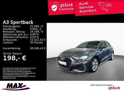 Gebraucht Audi A3 Ambiente 116 PS (85 kW) 2022 Daytonagrau perleffekt Limousine