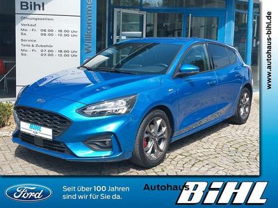 Blau Gebraucht 2021 Ford Focus ST-Line X Limousine | 17.890 € (Fairer Preis)