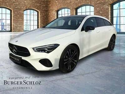 Gebraucht Mercedes CLA180 Shooting Brake Night 136 PS (100 kW) 2023 Unilack polarweiß Kombi