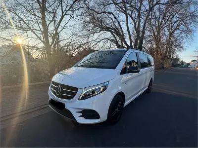 Gebraucht Mercedes V250 AMG 190 PS (139 kW) 2019 Weiß Van / Kleinbus