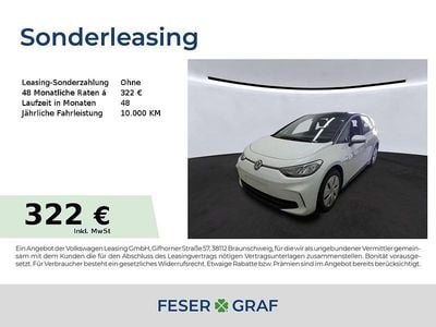 Gebraucht VW ID.3 Pro 150 kW (204 PS) 2024 Gletscherweiß Kleinwagen