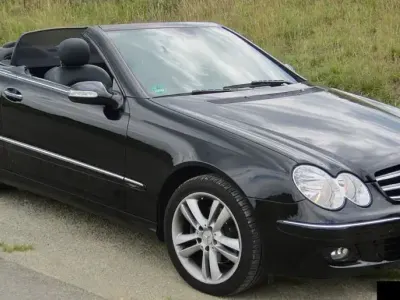 Używany Mercedes CLK200 Avantgarde 184 KM (135 kW) 2008 Czarny Kabriolet