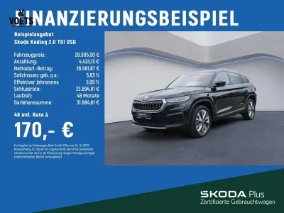 Gebraucht Skoda Kodiaq Style 150 PS (110 kW) 2023 Schwarz SUV