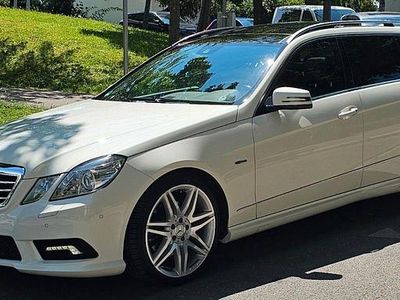 Weiß Gebraucht 2010 Mercedes E350 Avantgarde Kombi | 14.400 € (Teuer)