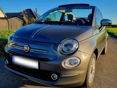 Brugt Fiat 500C 69 HK (50 kW) 2017 Grå Cabriolet