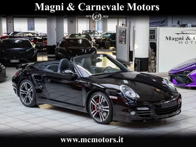 Brugt Porsche 997 Turbo Chrono 500 HK (367 kW) 2012 Sort Cabriolet
