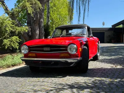 Gebraucht Triumph TR6 95 PS (69 kW) 1974 Rot Cabrio