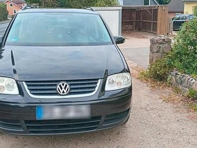 Gebraucht VW Touran 102 PS (75 kW) 2005 Schwarz Van / Kleinbus