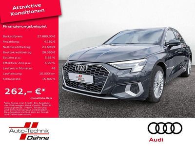 Usata Audi A3 Performance 150 CV (110 kW) 2023 Grigio Berlina