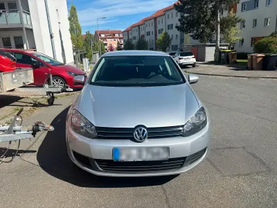 Gebraucht VW Golf VI Comfortline 122 PS (89 kW) 2009 Silber Kleinwagen
