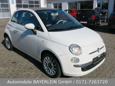 Brugt Fiat 500C Lounge 86 HK (63 kW) 2011 Hvid Cabriolet