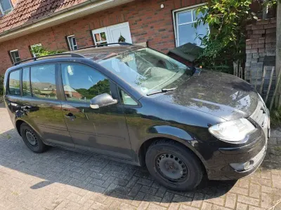 Gebraucht VW Touran 109 PS (80 kW) 2007 Schwarz Van / Kleinbus