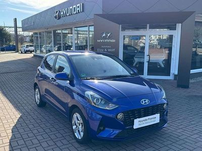 Gebraucht Hyundai i10 Prime 67 PS (49 kW) 2021 Intense blue Kleinwagen